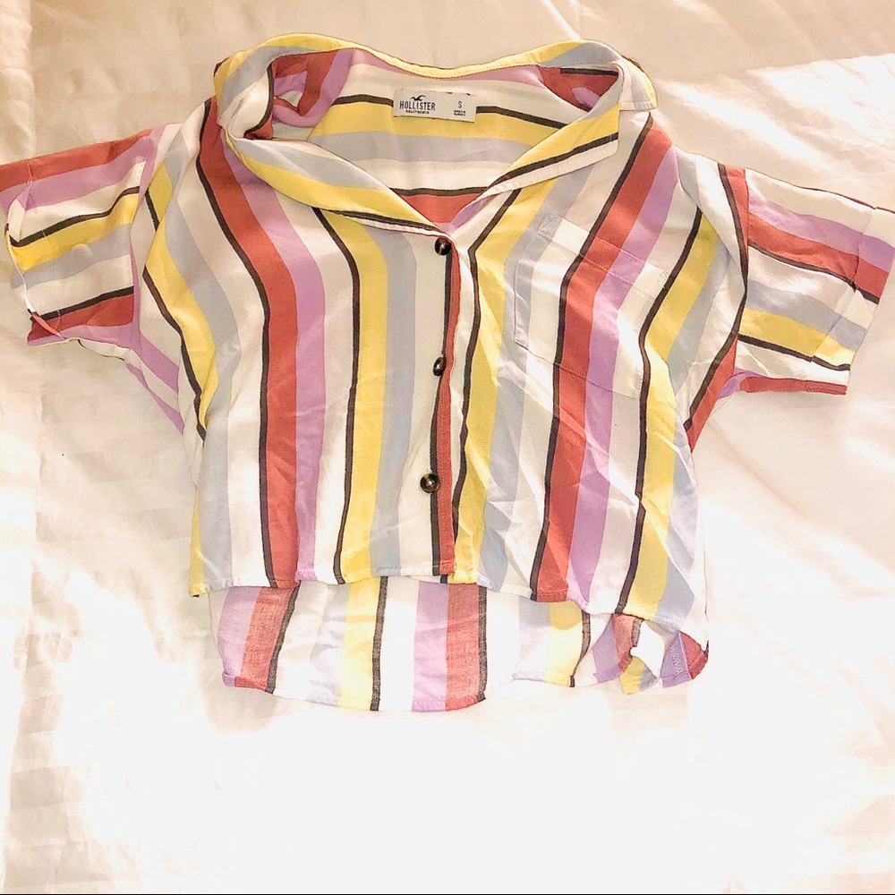 Hollister Button T-shirt - Picture 1 of 3